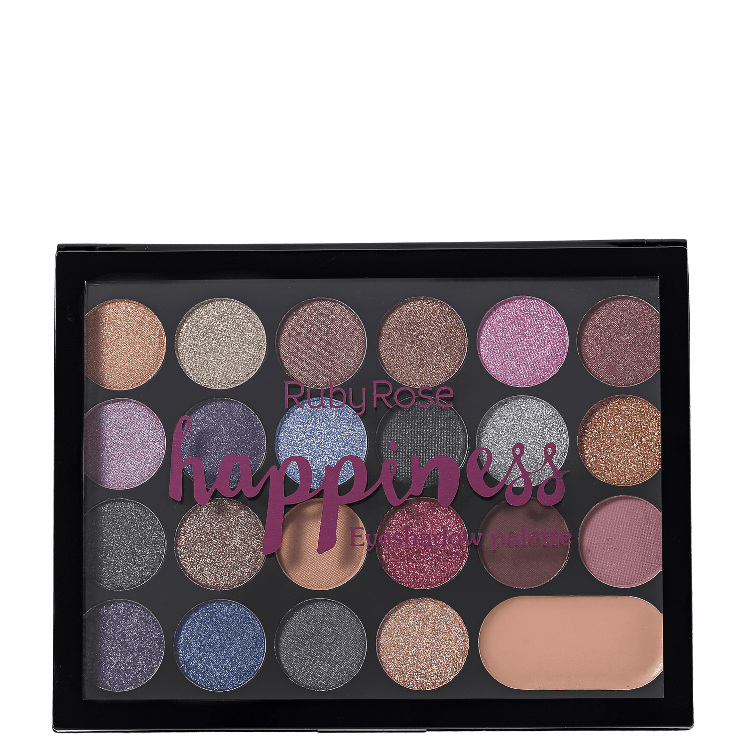 Paleta de Sombras Ruby Rose Happiness 16,5g