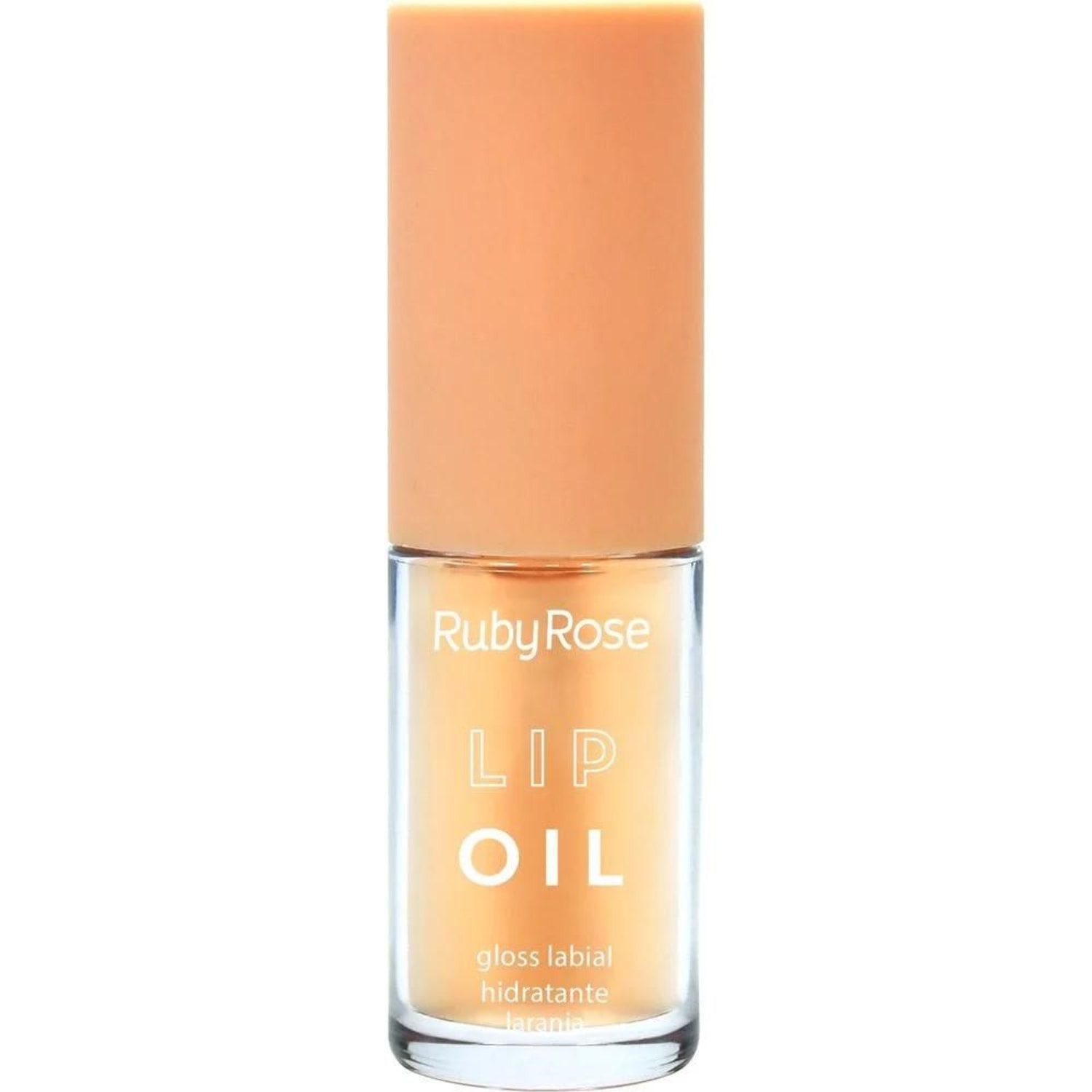Gloss Labial Ruby Rose Lip Oil Laranja 3,8ml