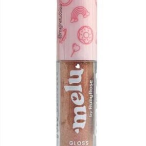 Lip Gloss Ruby Rose Melu Brilhante Bolo de Nozes 5ml