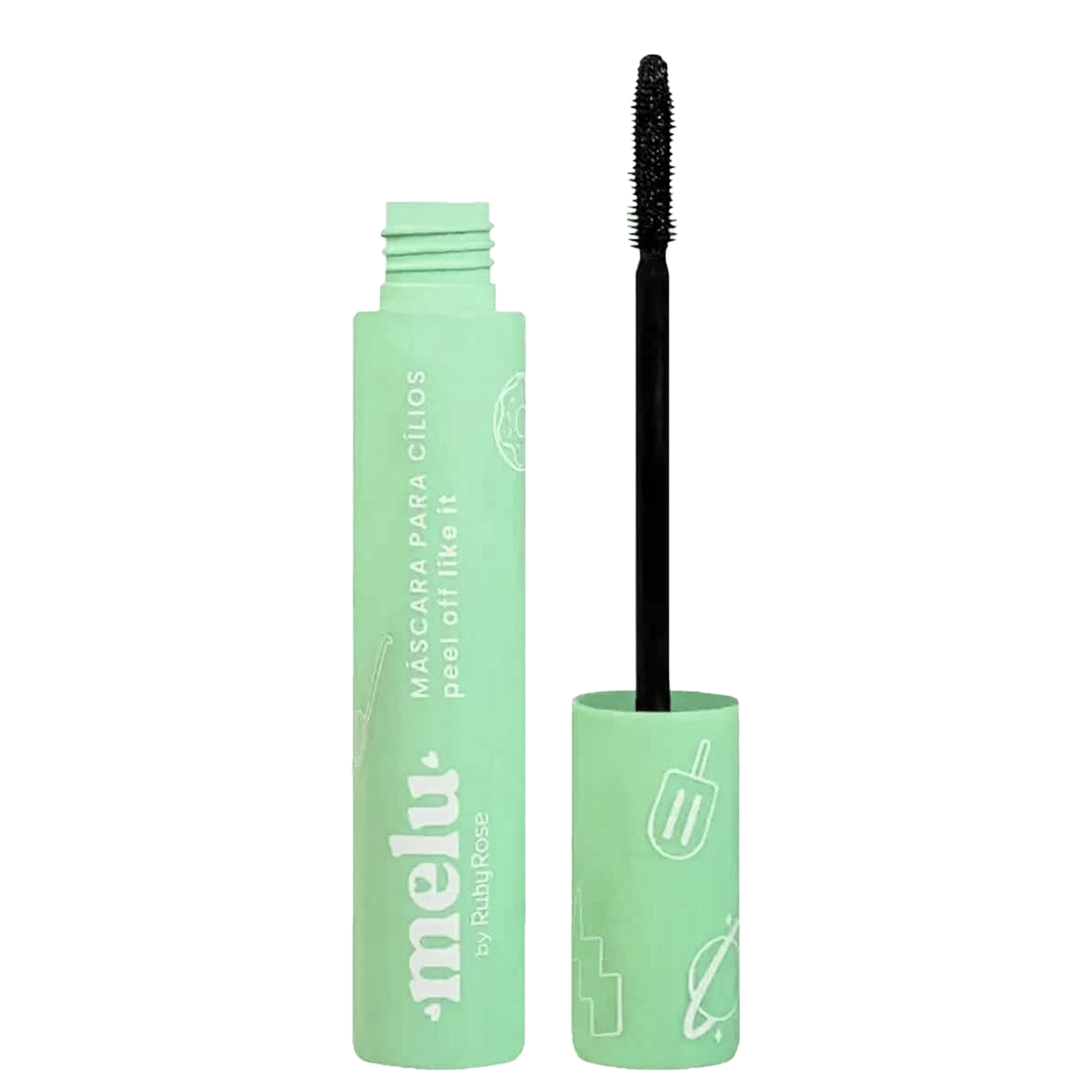 Máscara para Cílios Ruby Rose Melu Peel Off Like It 14,5g