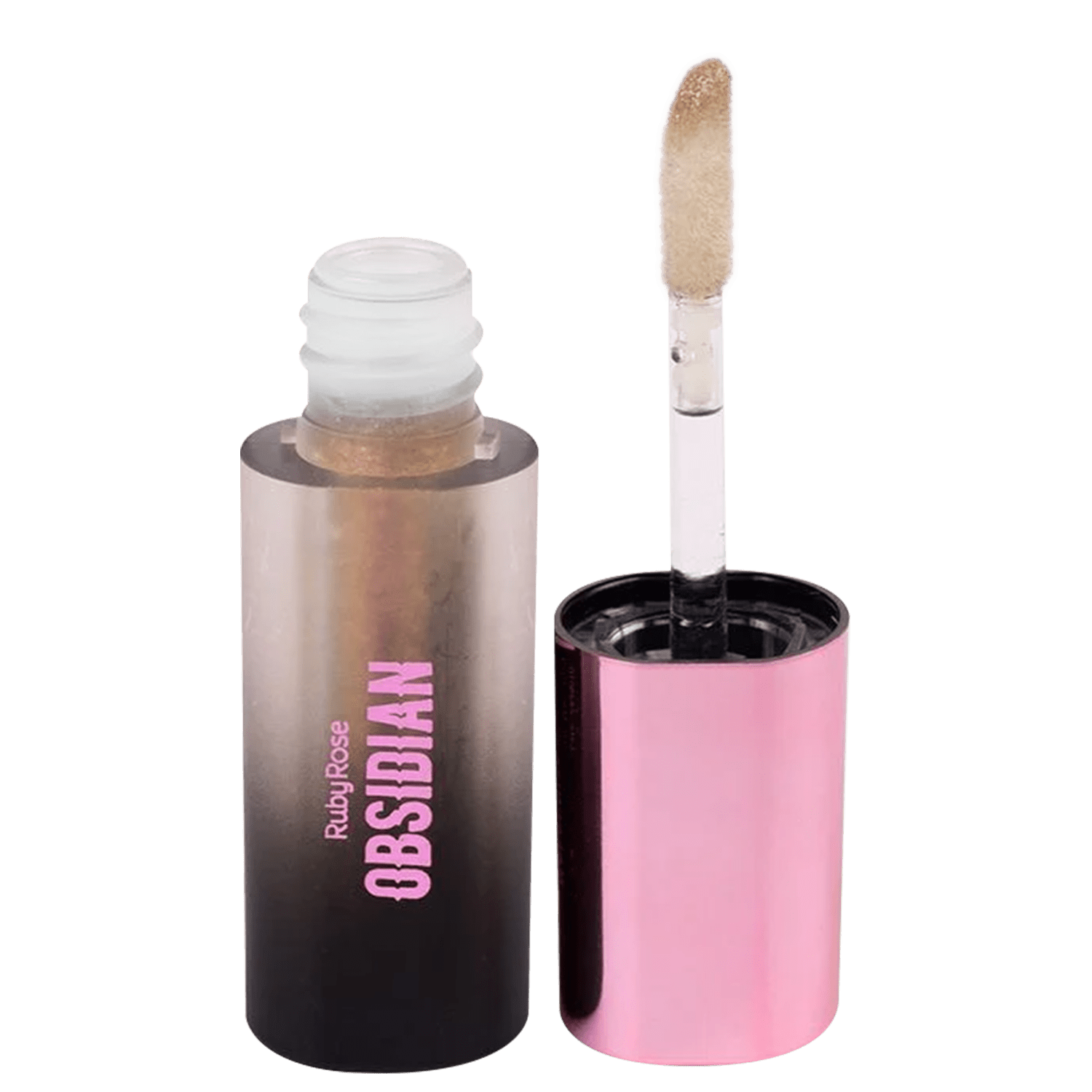 Gloss Labial Ruby Rose Obsidian Glossy Lips Malachite 27g