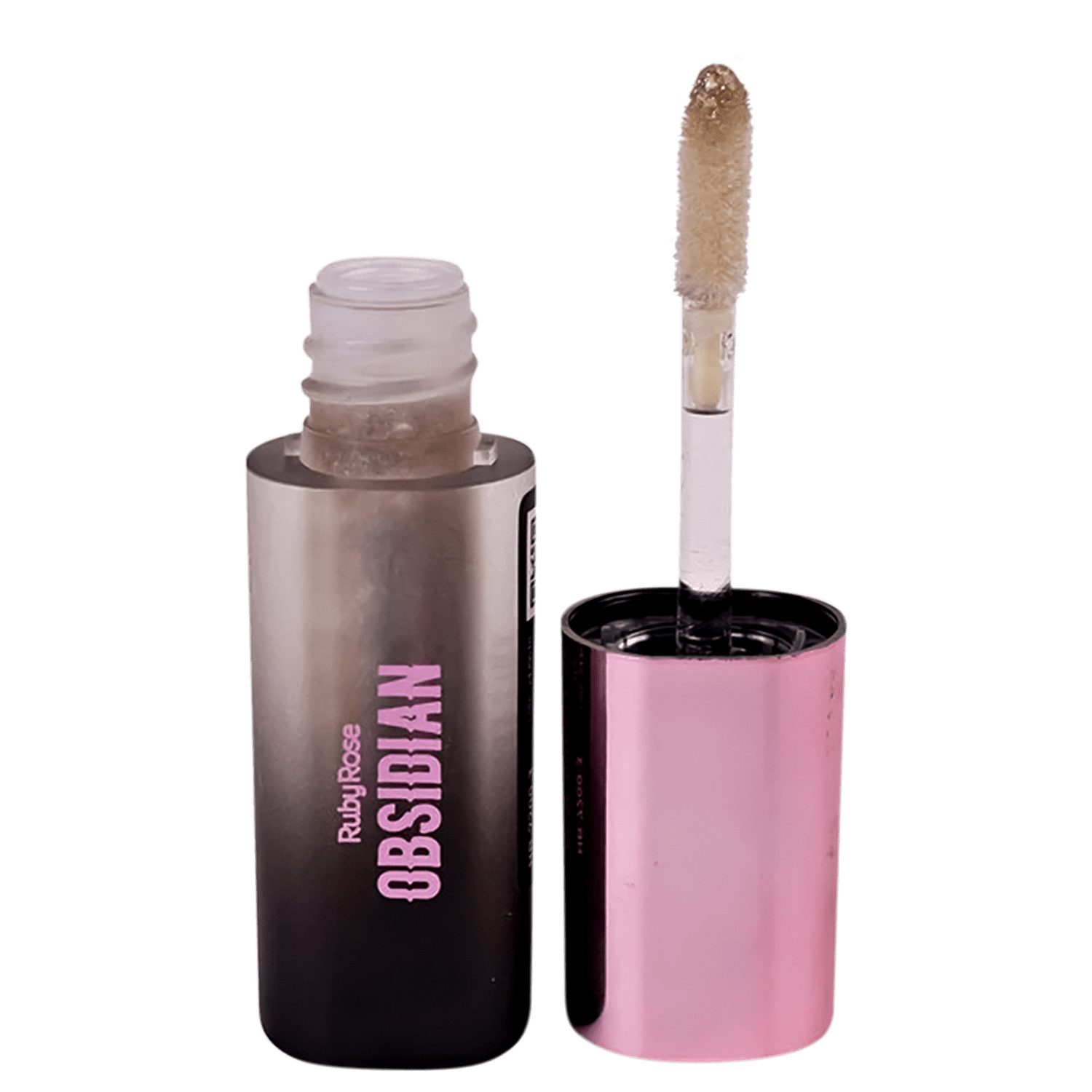 Gloss Labial Ruby Rose Obsidian Glossy Lips Moonstone 27g