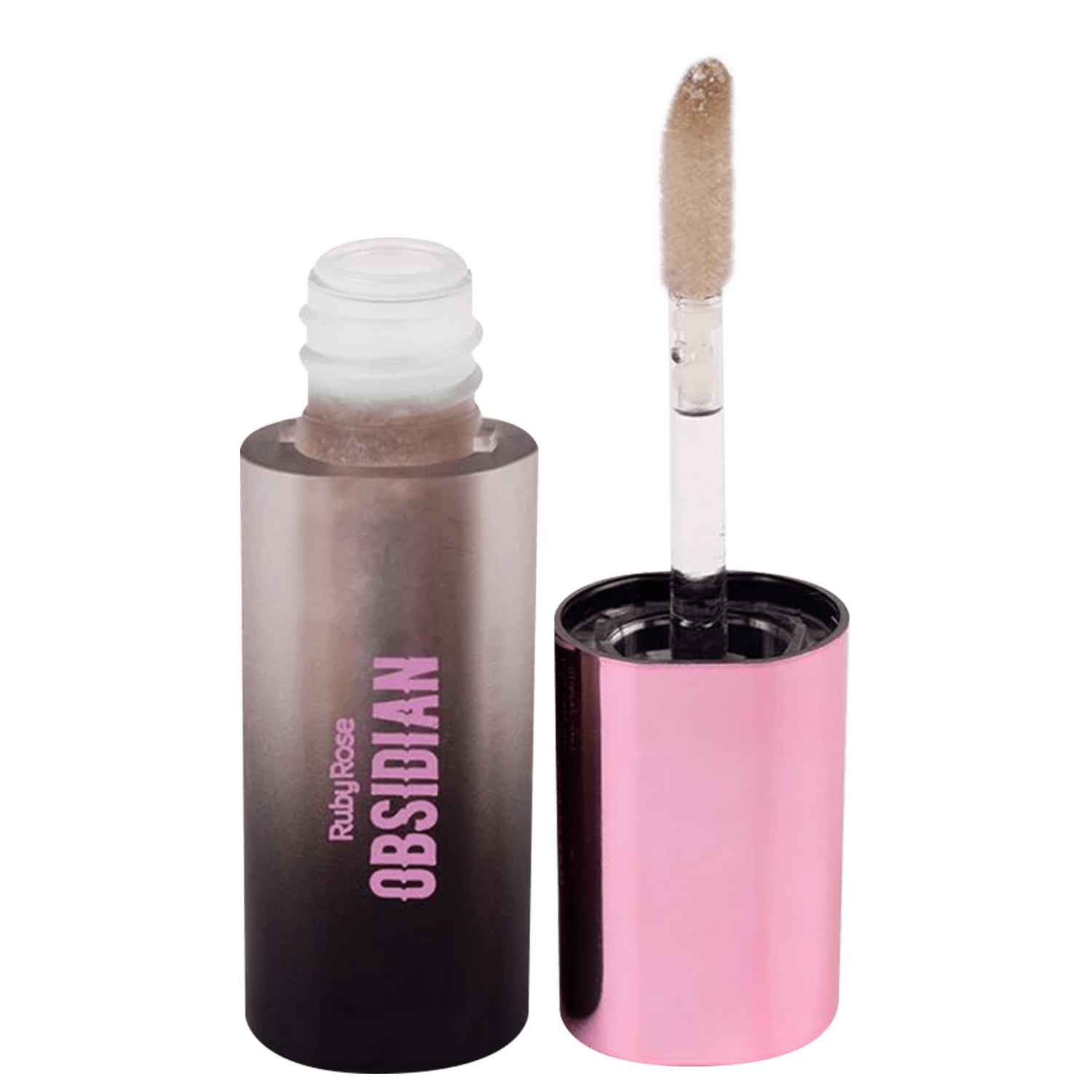 Gloss Labial Ruby Rose Obsidian Glossy Lips Rose Quartz 27g