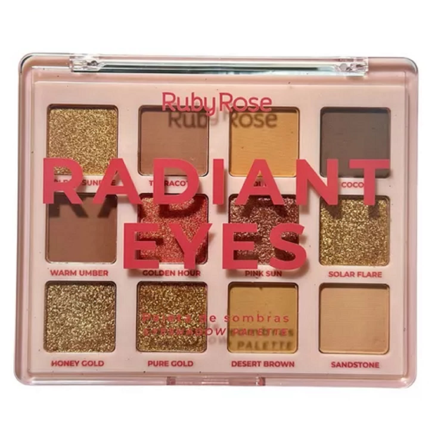 Paleta de Sombras Ruby Rose Radiant Eyes 15,72g