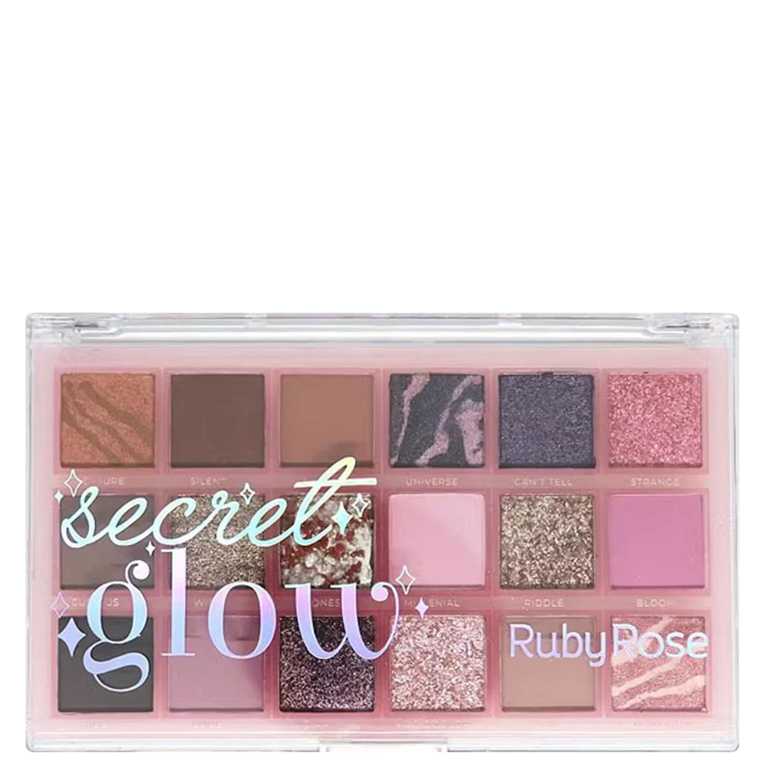 Paleta de Sombras Ruby Rose Secret Glow