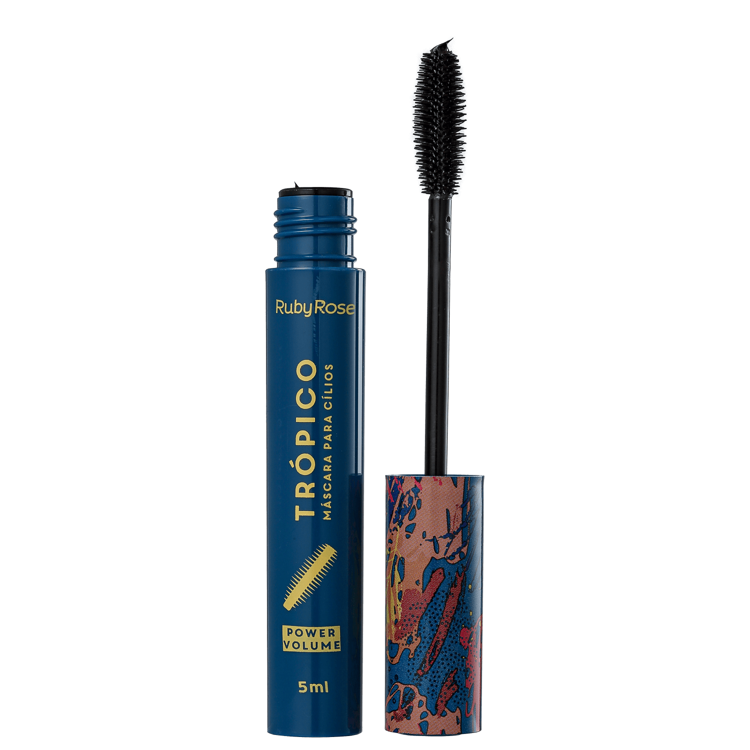 Máscara para Cílios Ruby Rose Trópico Power Volume 5ml