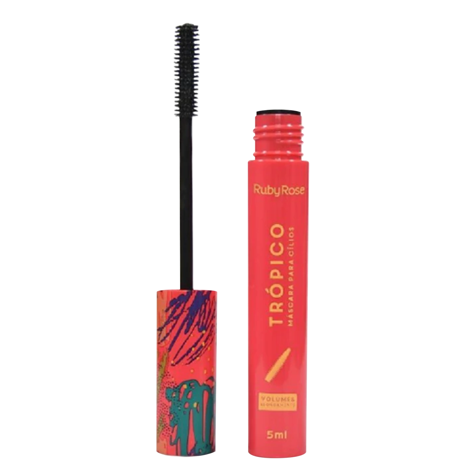 Máscara de Cílios Ruby Rose Trópico Volume & Alongamento 5ml