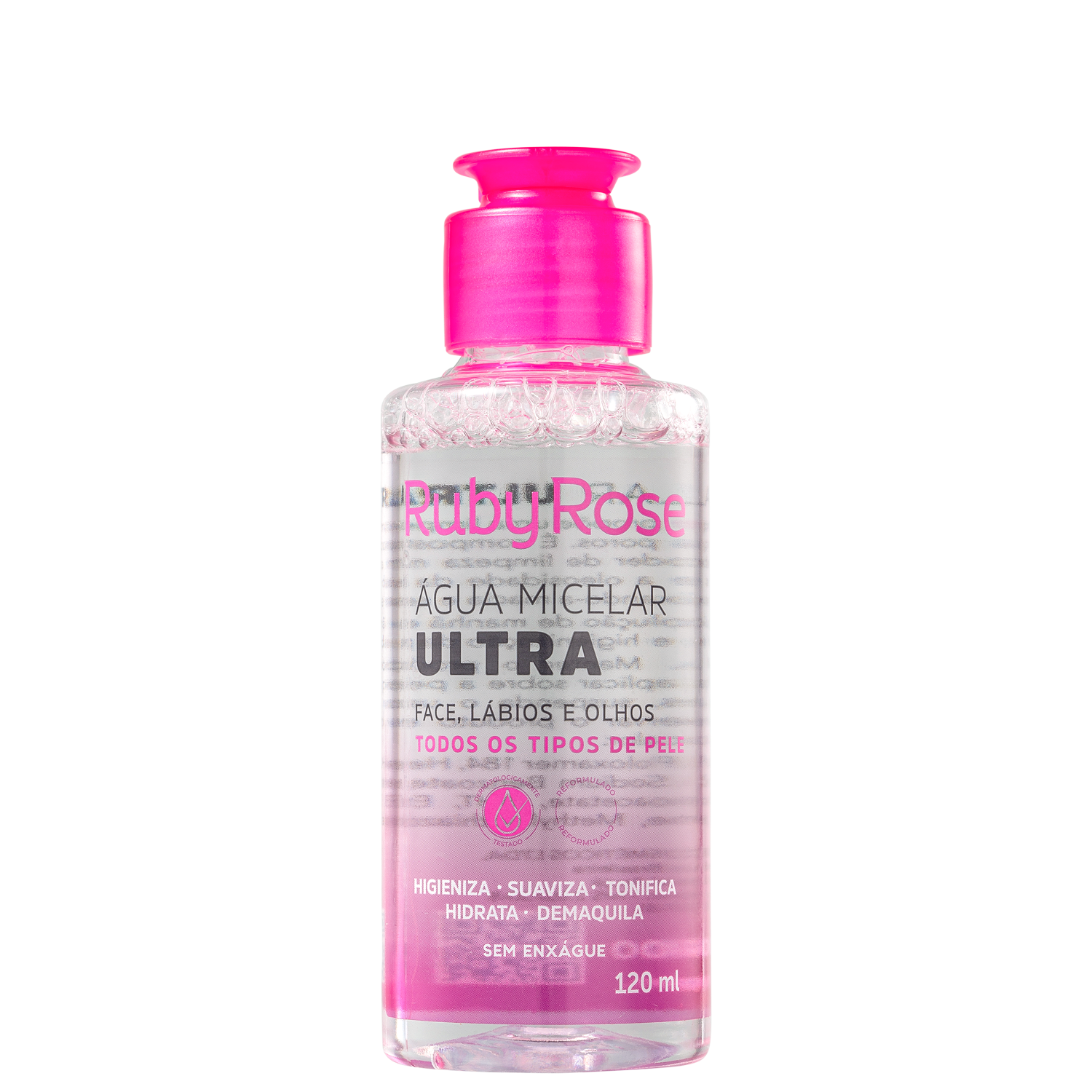Água Micelar Ruby Rose Ultra 120ml