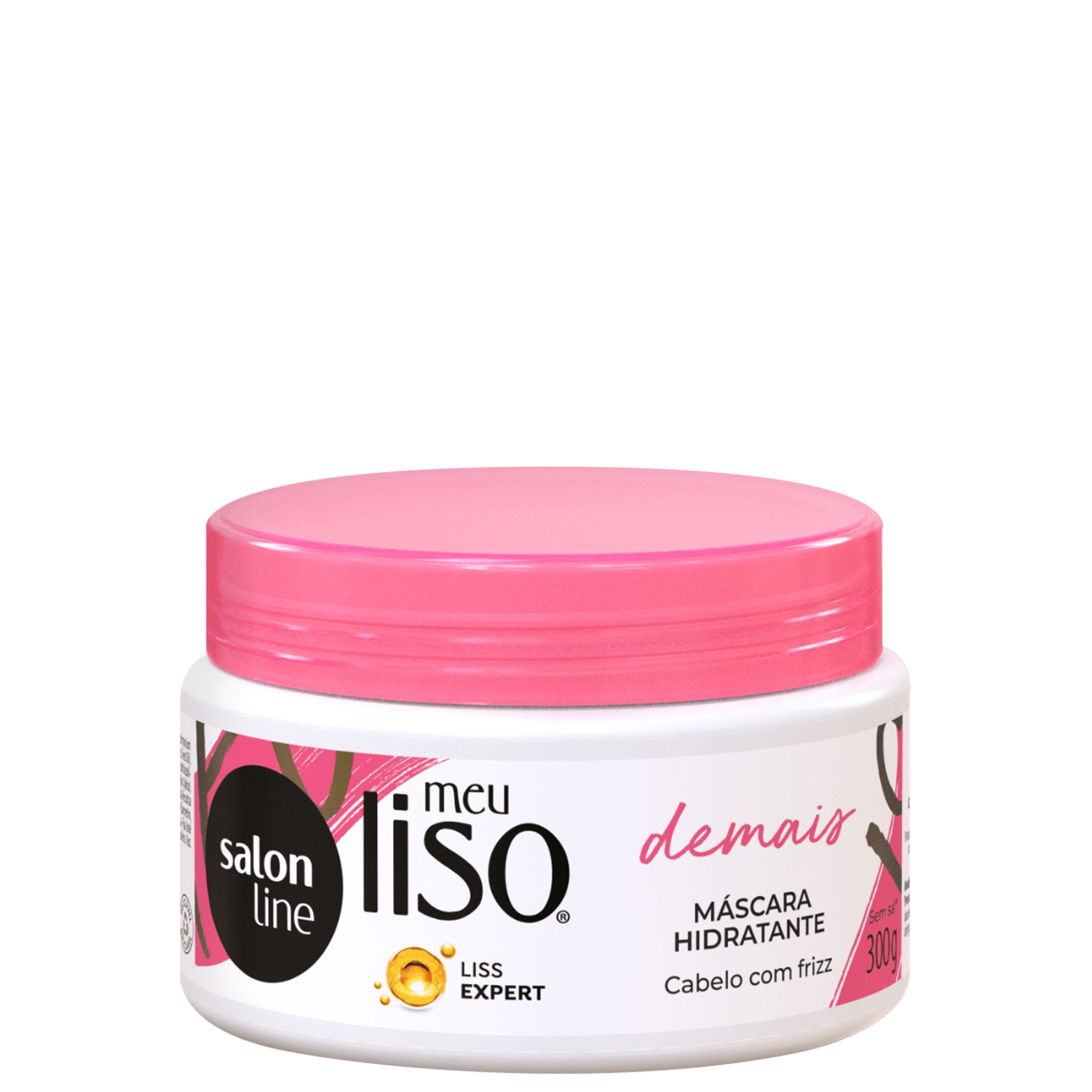 Máscara Capilar Salon Line Meu Liso Demais 300g