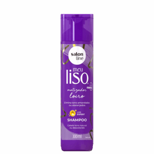 Shampoo Salon Line Meu Liso Matizador 300ml