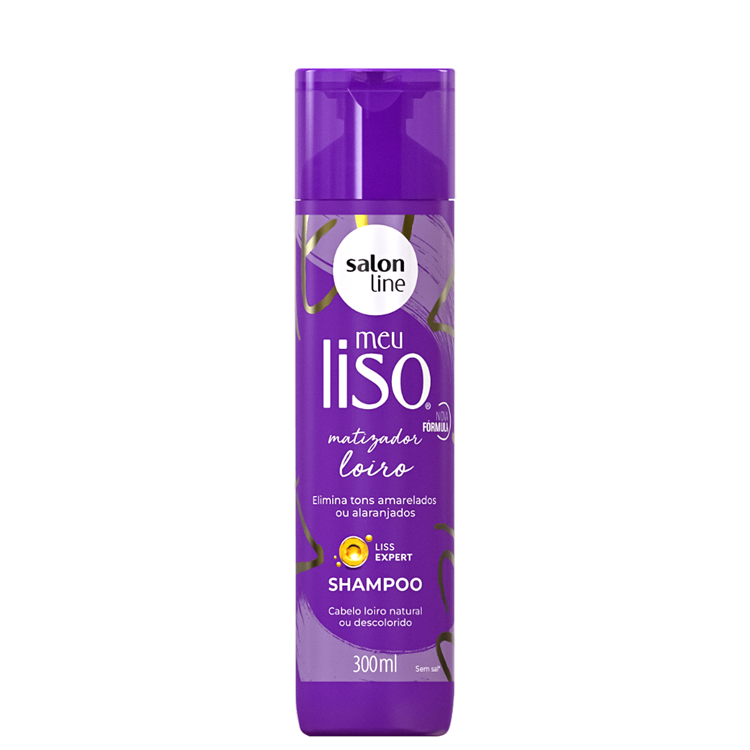 Shampoo Salon Line Meu Liso Matizador 300ml