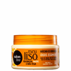 Máscara Capilar Salon Line Meu Liso Oleos Essenciais 300g