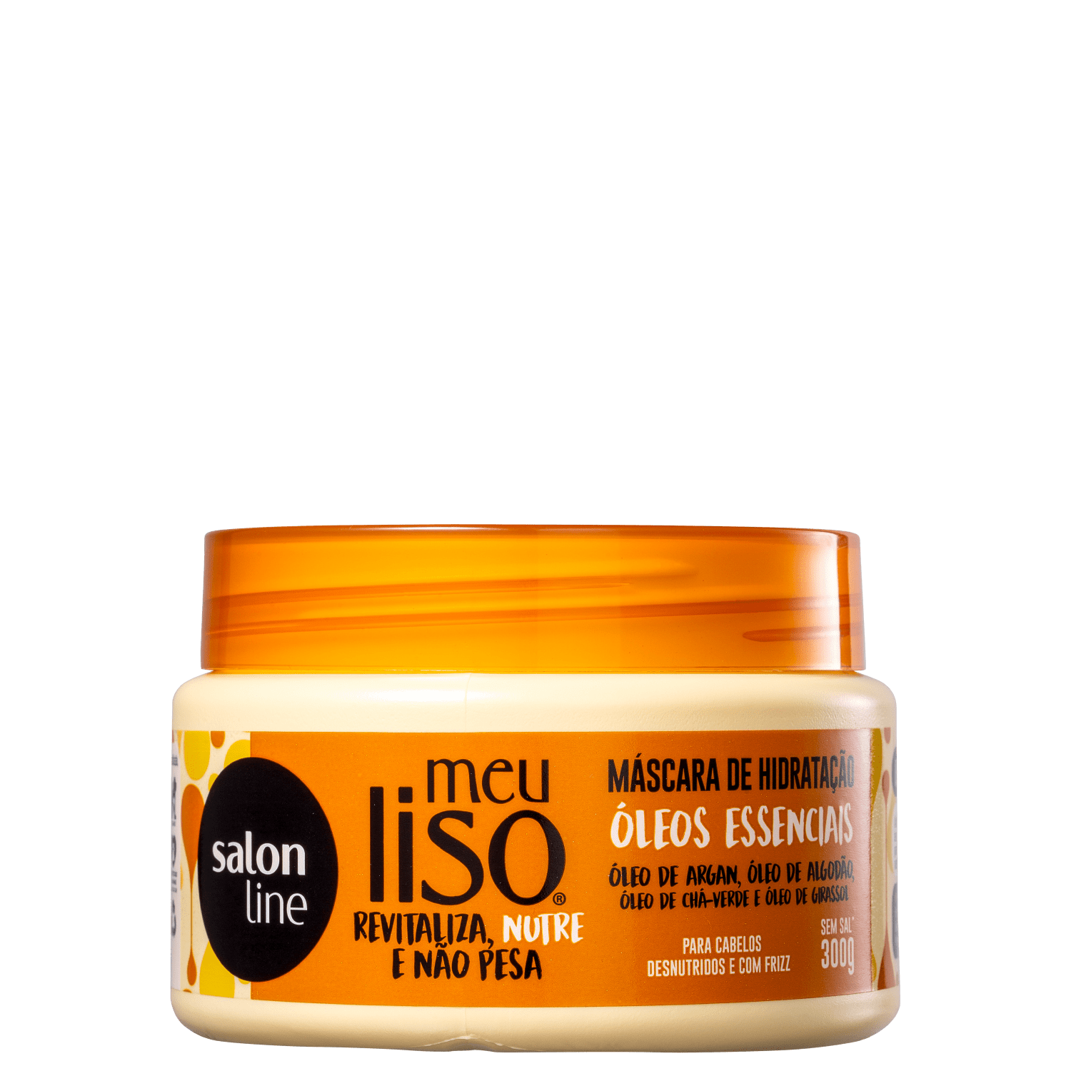 Máscara Capilar Salon Line Meu Liso Oleos Essenciais 300g