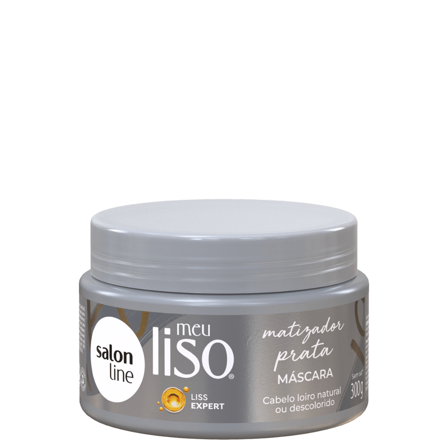 Máscara Matizadora Salon Line Meu Liso Prata 300g