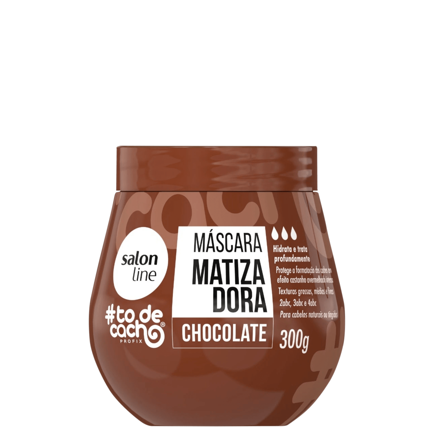 Máscara Matizadora Salon Line Todecacho Chocolate 300g
