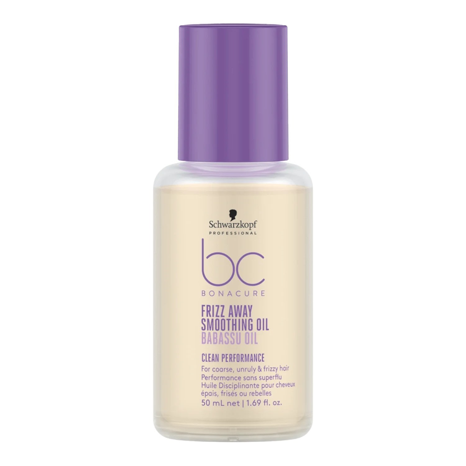 Óleo Schwarzkopf BC Clean Performance Frizz Away 50ml