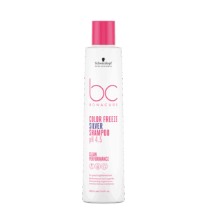 Shampoo Schwarzkopf Professional BC Bonacure Clean Performance Color Freeze Silver Matizador 250ml