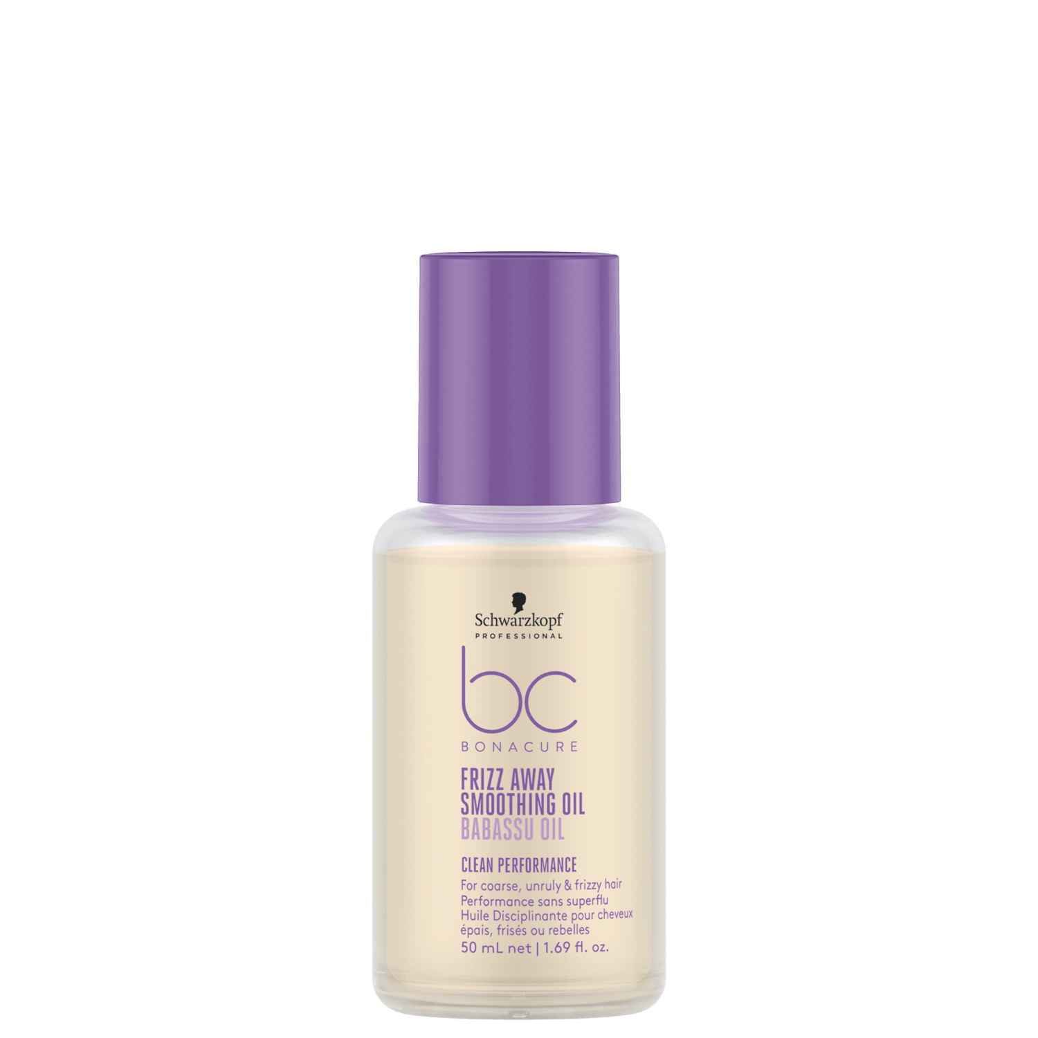 Óleo Capilar Schwarzkopf Professional BC Bonacure Clean Performance Frizz Away Smoothing Oil 50ml