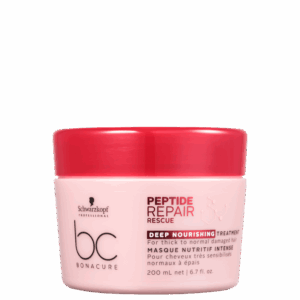 Máscara Capilar de Tratamento Schwarzkopf Professional BC Bonacure Peptide Repair Rescue Deep Nourish 200ml
