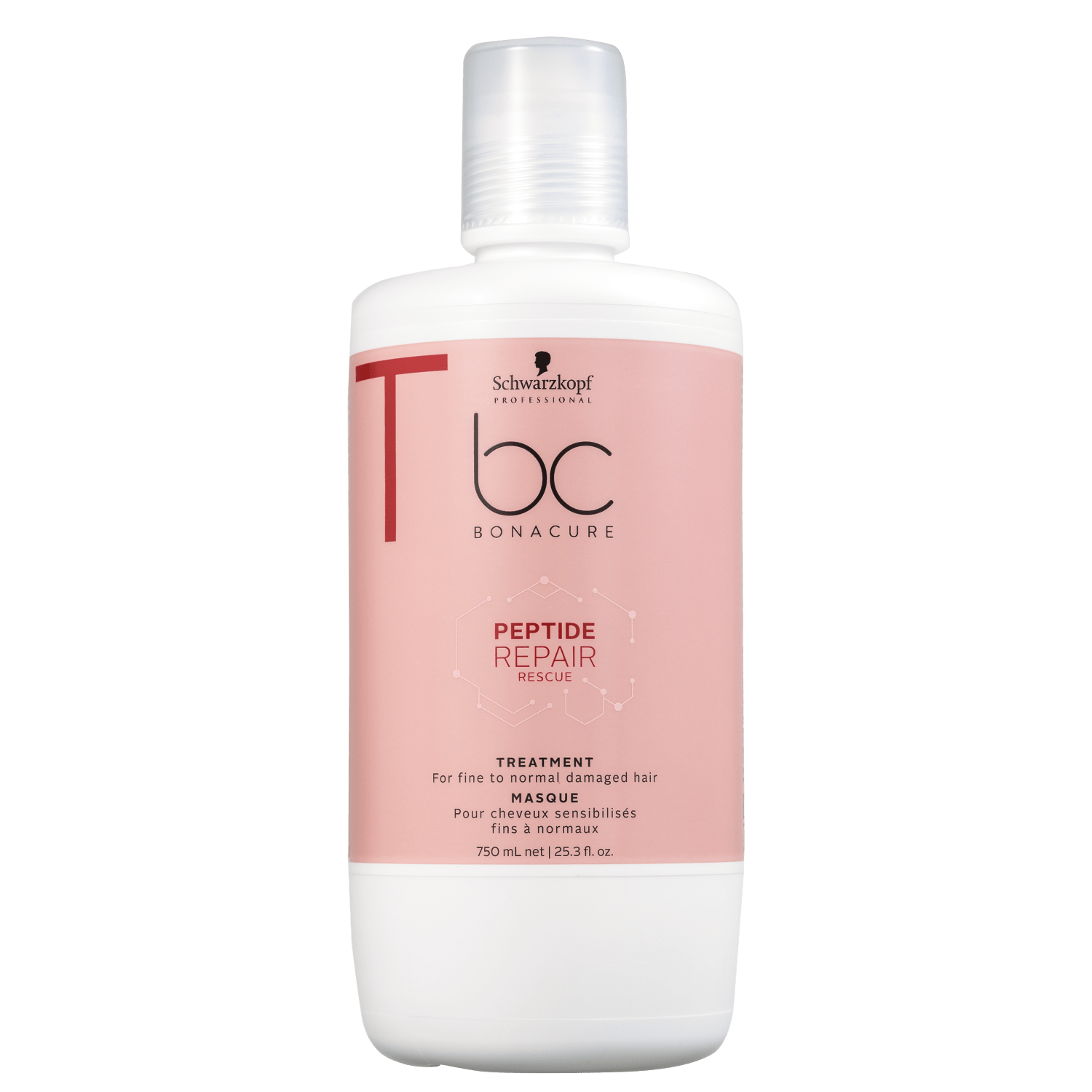 Máscara Capilar de Tratamento Schwarzkopf Professional BC Bonacure Peptide Repair Rescue 750ml