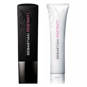 Kit Sebastian Penetraitt Shampoo Máscara De Reconstrução Kit Sebastian Penetraitt Shampoo Máscara De Reconstrução