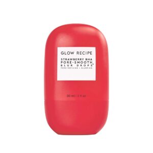 Primer Facial Glow Recipe Strawberry Pore Smooth com BHA 30ml