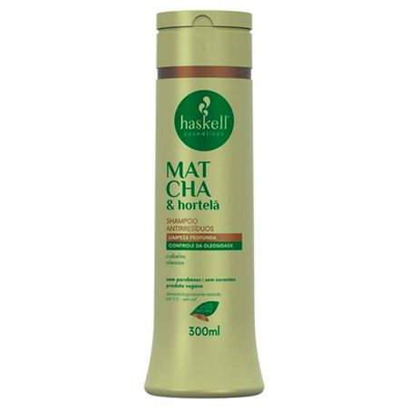 Shampoo Haskell Matcha Antirresíduos 300ml
