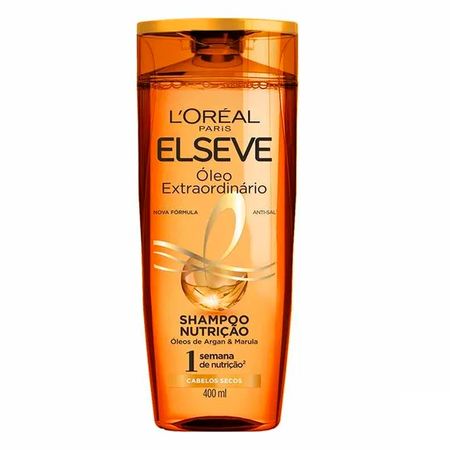 Shampoo L’Oréal Paris Elseve Óleo Extraordinário Nutrição