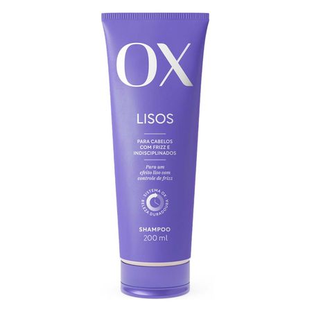 Shampoo Ox Cosméticos Liso Duradouro 200ml