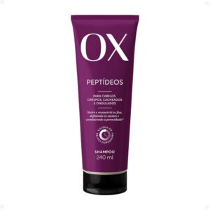 Shampoo Ox Peptídeos Cabelos Crespos Cacheados e Ondulados 240ml Shampoo Ox Peptídeos Cabelos Crespos Cacheados e Ondulados 240ml