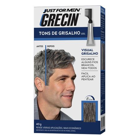 Shampoo Tonalizante Grecin Tons de Grisalhos