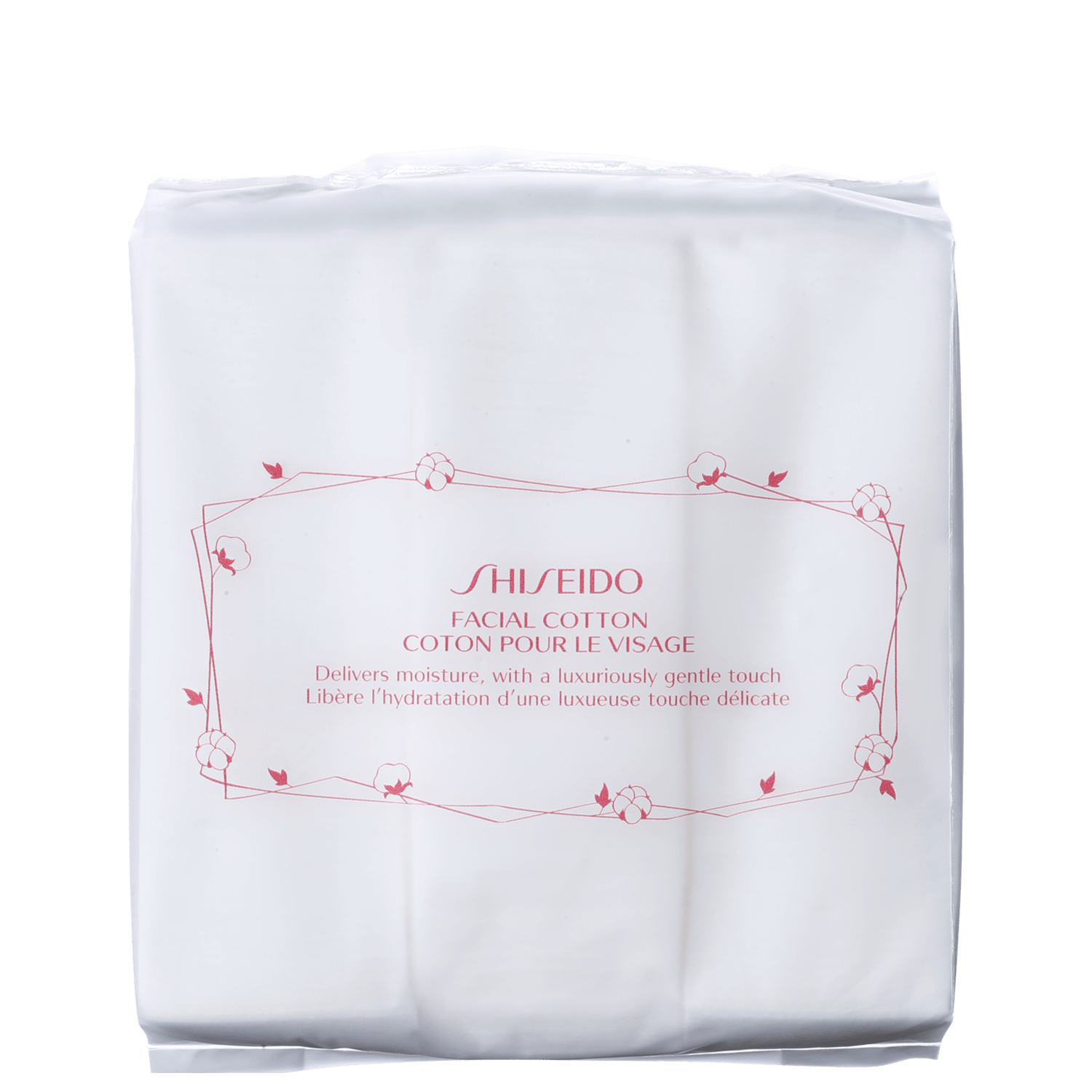 Algodão Shiseido The Skincare Facial Cotton 165 Unidades
