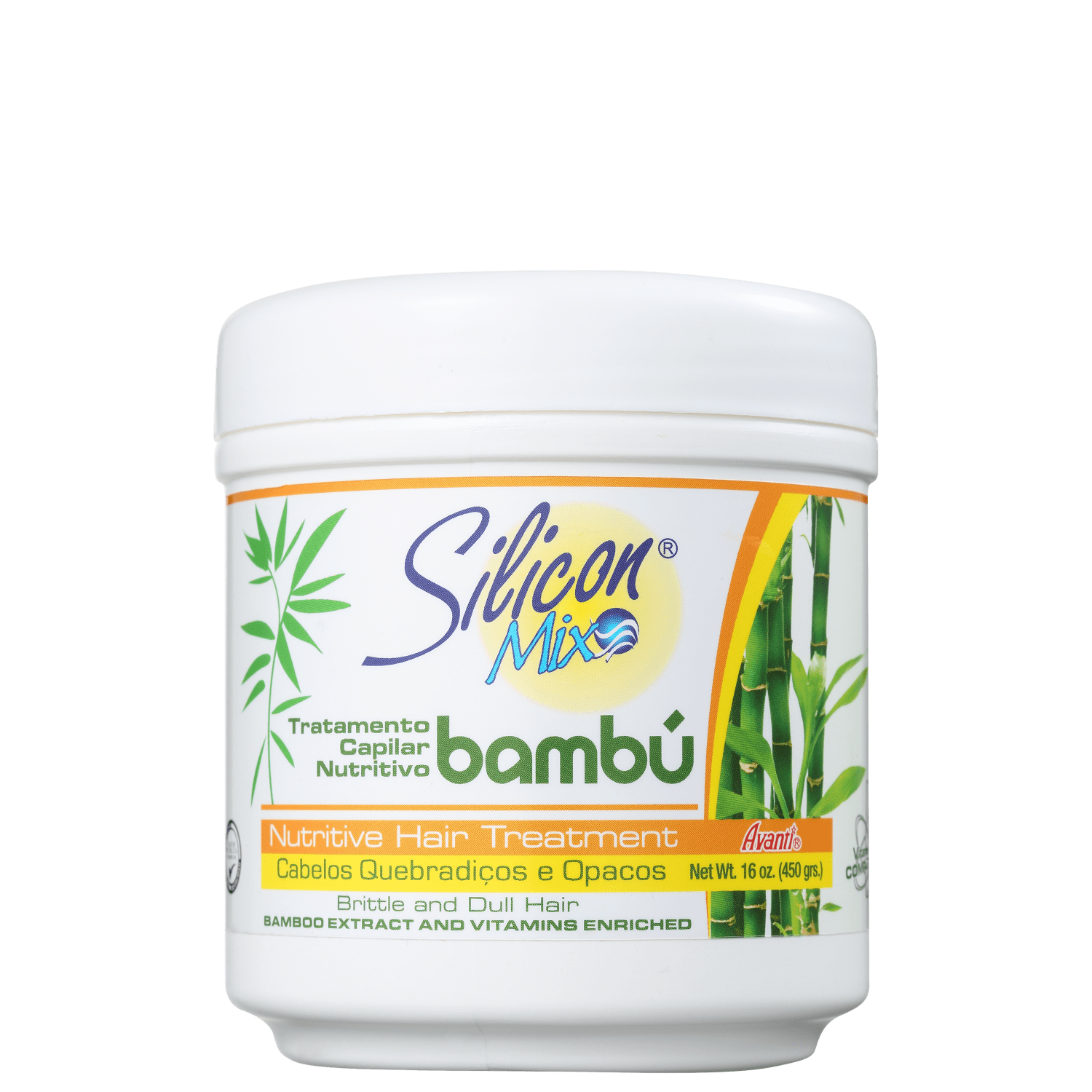 Máscara Capilar Silicon Mix Bambu Nutritivo 450g