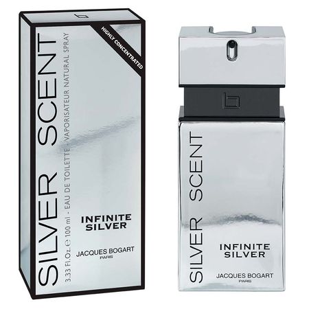 Perfume Masculino Jacques Bogart Silver Scent Infinite Silver Eau de Toilette