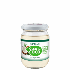 Óleo Capilar Soft Hair Óleo de Coco Extra Virgem 200ml