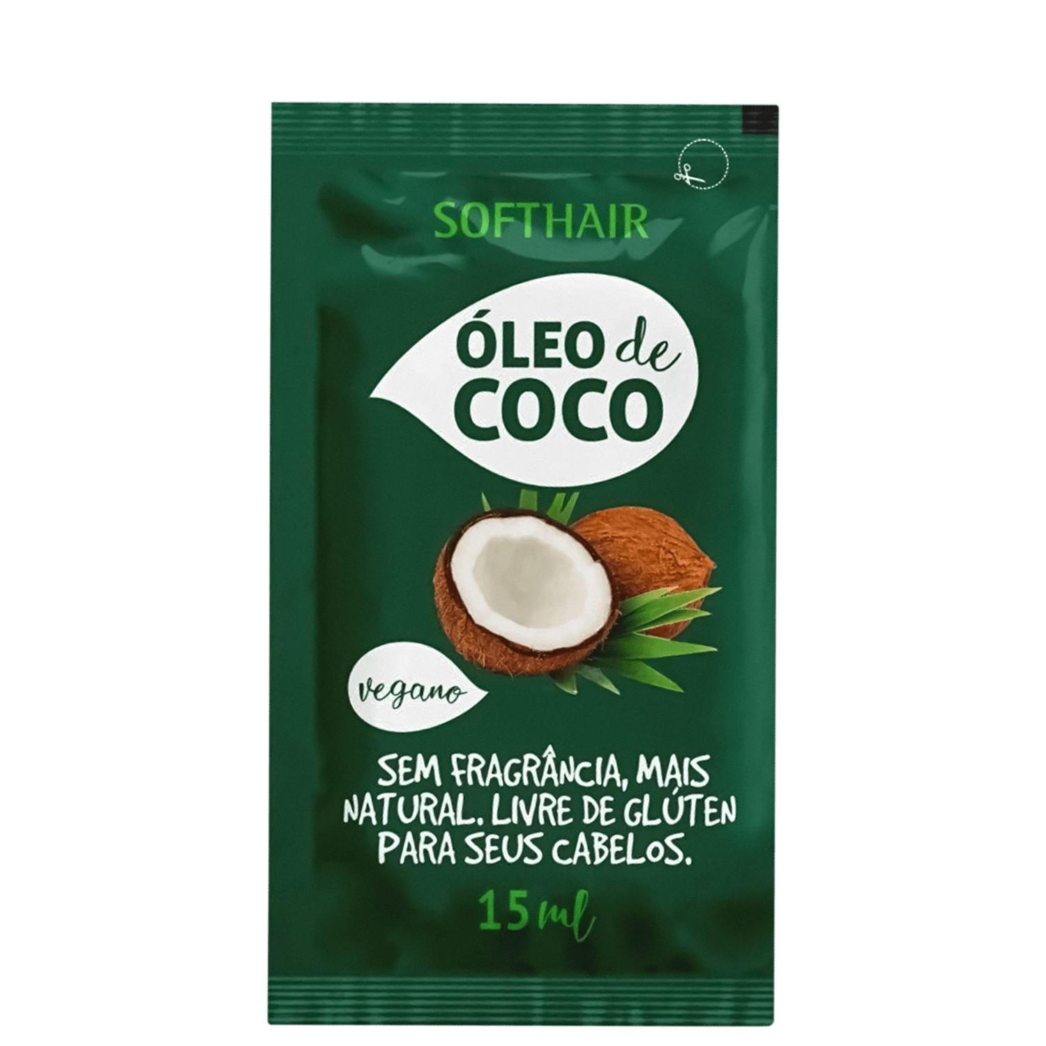Óleo Capilar Soft Hair Óleo de Coco 15ml