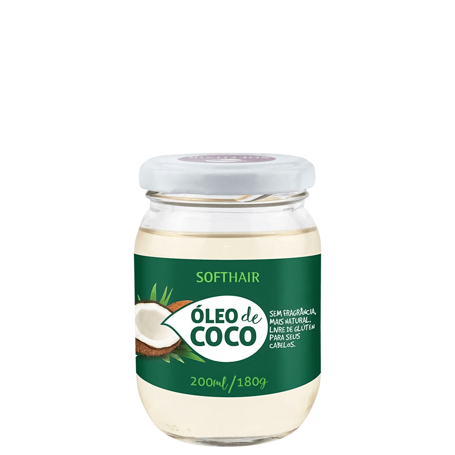 Óleo Capilar Soft Hair Óleo de Coco 200ml