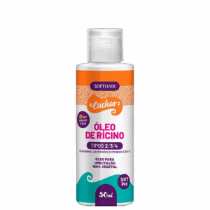 Óleo Capilar Soft Hair Óleo de Rícino 50ml
