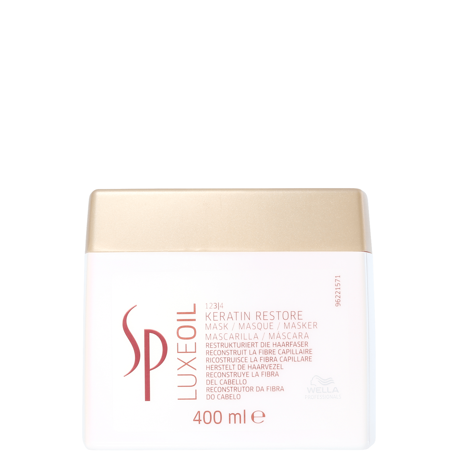 Máscara de Tratamento SP System Professional Luxe Oil Keratin Restore Mask 400ml