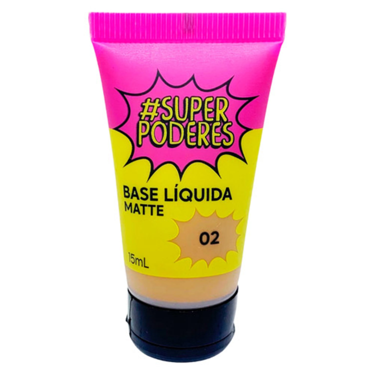 Base Líquida Matte Super Poderes N02 15ml