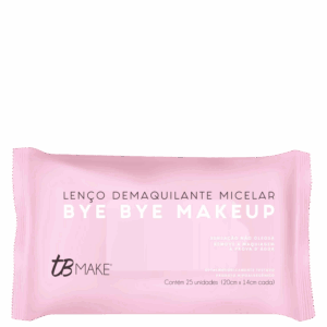 Lenço Demaquilante Micelar TB Make Bye Bye Make Up 25 Unidades