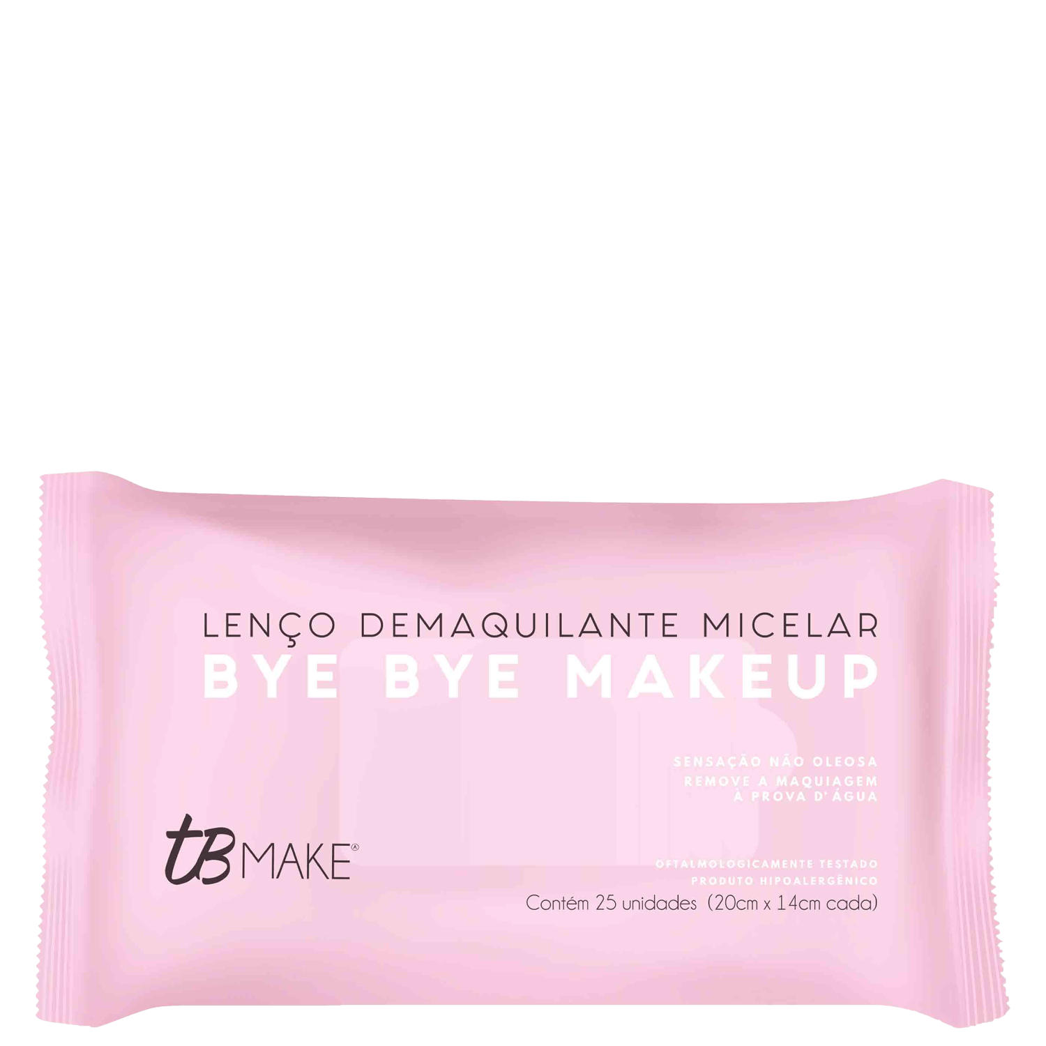 Lenço Demaquilante Micelar TB Make Bye Bye Make Up 25 Unidades