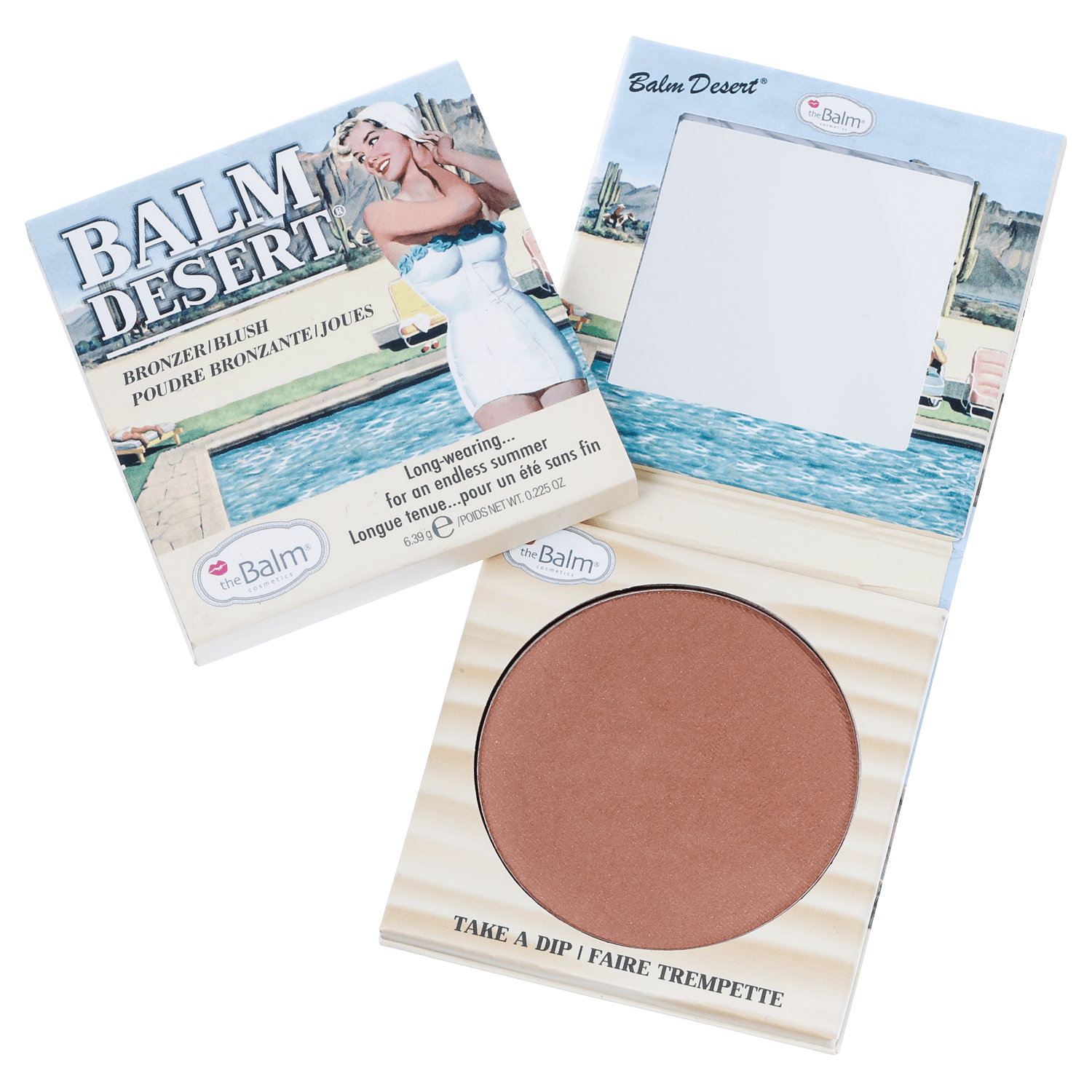 Bronzer e Blush the Balm Desert 6,39g