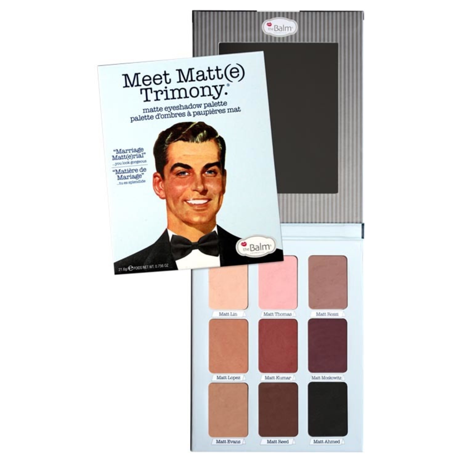 Paleta de Sombras The Balm Meet Matte Trimony 21,6g