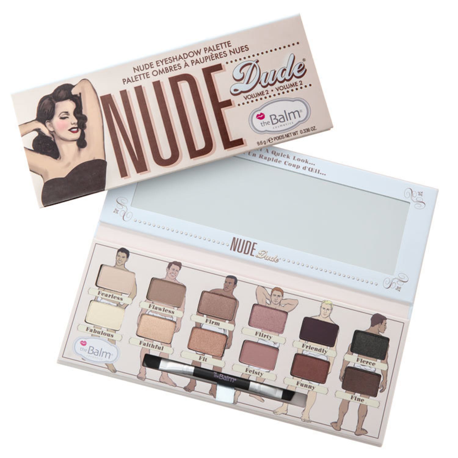 Paleta de Sombras The Balm Nude Dude Volume 2 9,6g