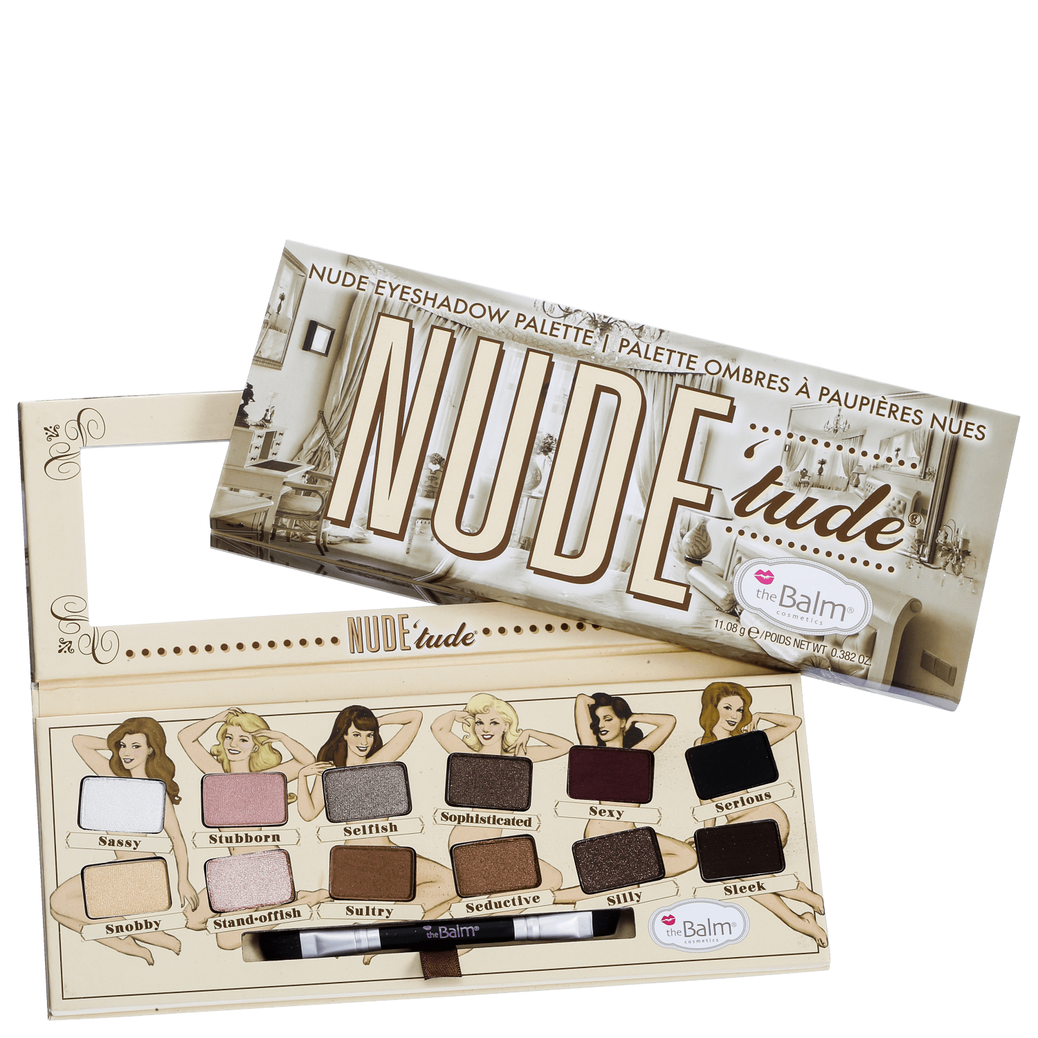 Paleta de Sombras The Balm Nude’Tude 11g