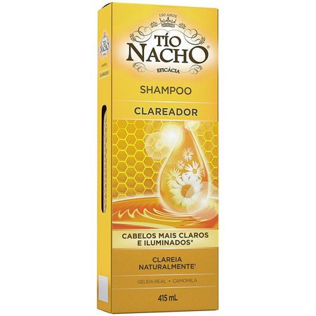 Shampoo Tio Nacho Antiqueda Clareador