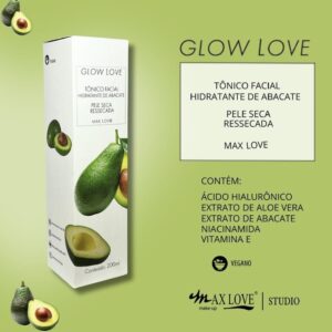 Tônico Facial Max Love Glow Love Abacate