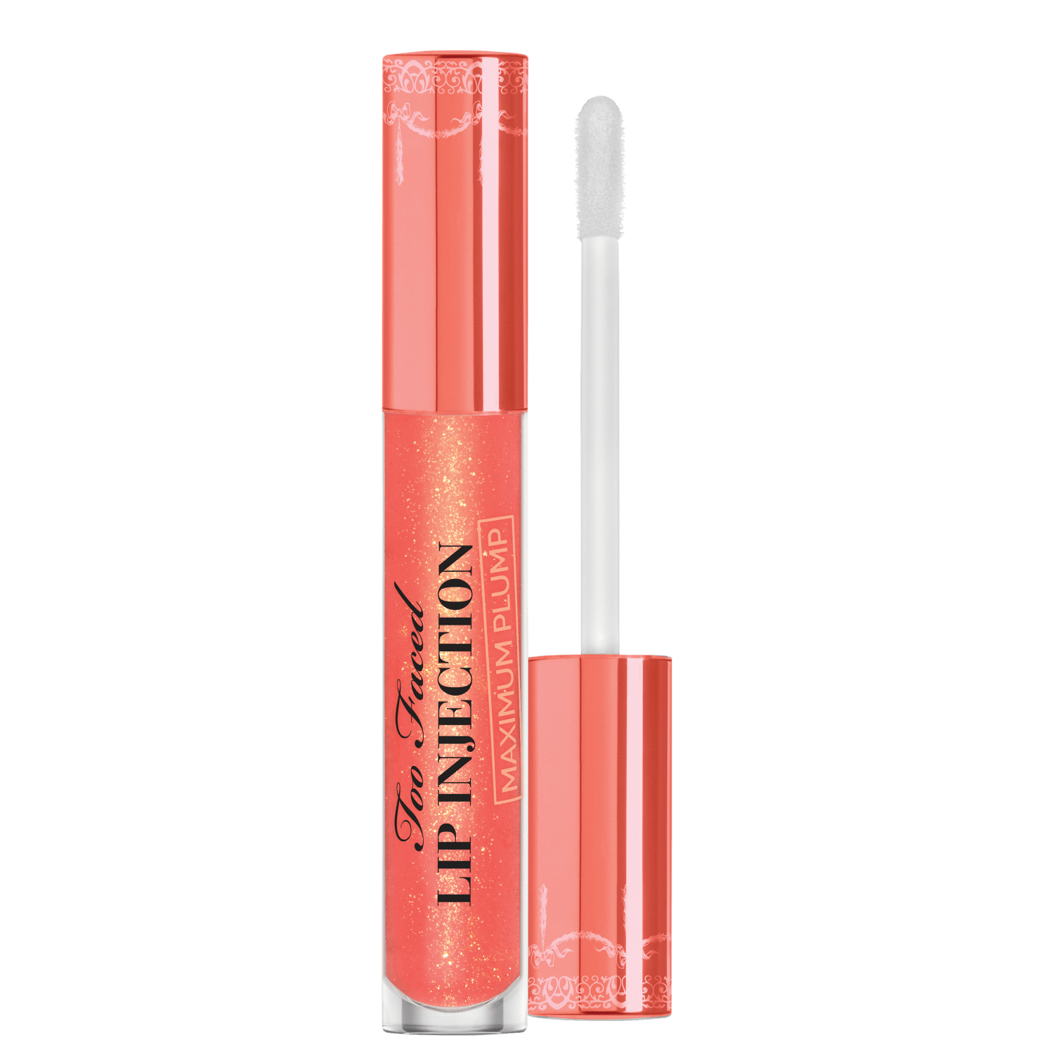 Gloss Labial Too Faced Lip Injection Maximum Plump Creamsicle Tickle 4ml