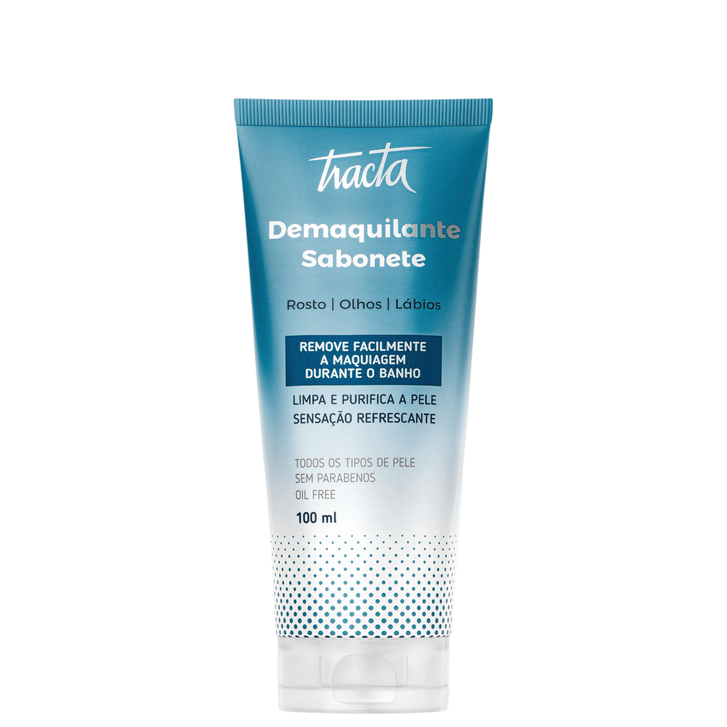Sabonete Facial Demaquilante Tracta 100ml